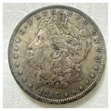 1880 US Silver Morgan Dollar