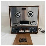 Teac A-4010S $ Track Tape Deck. Works