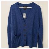 New with Tags Pendleton Blue Heather Cardigan sz