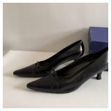 VTG Stuart Weisman Patton Leather sz 8