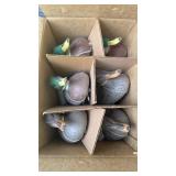 Box of 6 Mallard Duck Decoys w/ Weights