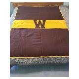 Pendleton University of Wyoming 59x73' Wool