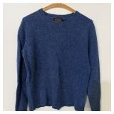 Pendleton Blue Heather Washable Wool Sweater sz