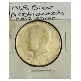 1968-S Kennedy Half Dollar VF