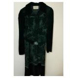 VTG Oscar de la Renta Emerald Green Burnout
