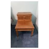 Mid Century Modern Tuscan Style Step End