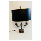 Gorgeous VTG Solid Bronze Bouillotte Lamp.