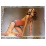Farrah Fawcett Original 1977 Pin Up Poster 20 x