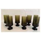 Tiffin Glass Co. Mid Cen Mod Madeira Glasses