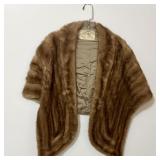 VTG 1960's Autumn Haze Mink Fur Stole. Excellent