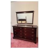 VTG 1950's Kline co. Dark Cherry 8 dr