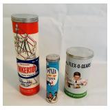 1960's Tinkertoy Wood Building, Flex-O-Gears &