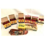 Misc 12 Ga. Shells with Torel Leather Gunslinger