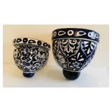 10' & 13' Ceramic Wall Scones from Mexico