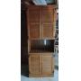 VINTAGE ETHAN ALLEN CABINET & HUTCH
