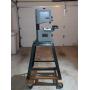 PORTER CABLE TABLE BAND SAW WITH STAND ON WHEELS A