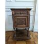 17TH CENTURY ENGLISH CARVED SMALL SMOKING TABLE