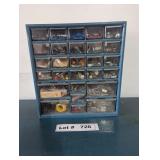 HARDWARE ORGANIZER WITH HARDWARE