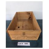 WOODEN WINE BOX
