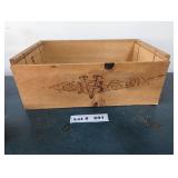 WOODEN WINE BOX