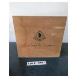 WINE BOX WITH HARDWARE INSIDE