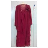 TEA LENGTH DRESS WITH JACKET XXL
