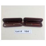 ISLE OF CAPRI POMO WOODEN PENS IN WOODEN CASE