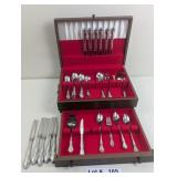 5 PLACE SETTING OF ONEIDACRAFT  DELUXE STAINLESS F