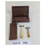 VINTAGE CUTLERY WORLD SOLINGEN GERMANY GOLD/BRASS