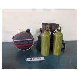CANTINE AND INSULATED DRINK BOTTLES WITH CASE