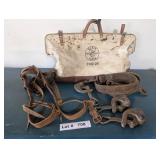 KLEIN TOOL BAG AND LINEMAN CLIMBING EQUIPMENT