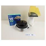 MICOWAVE POPCORN POPPER, HOT AIR POPPER, AND WEST