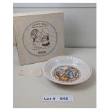 COUNTRY KIDS PIE PLATE WITH RECIPE COLLECTIBLE