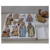 HOMCO CERAMIC NATIVITY SET