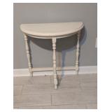 VINTAGE TURNED TABLE LEG TABLE