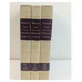 1959 VOL I, II, III WEBSTER