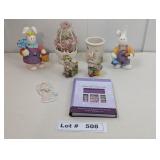 EASTER DECORATIONS AND BOOK