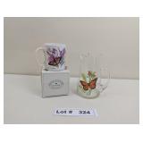 OTAGIRI BUTTERFLY CUP AND PITCHER