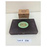 COLLECTIBLE CIGAR BOXES
