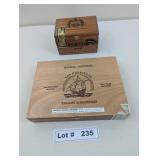 COLLECTIBLE CIGAR BOXES