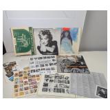 LP EMPTY JACKETS AND PIANO INSTRUCTION BOOK
