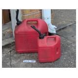5 GAL AND 2 GAL GAS JUGS