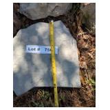 GARDEN ROCKS AND STEPPING STONE