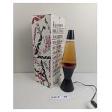 CLASSIC LAVA LIGHT WITH BOX - NEEDS A LIGHT - RESE