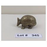 SOLID BRASS ARMADILLO - RESERVE $15