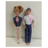VINTAGE BARBIE AND KEN