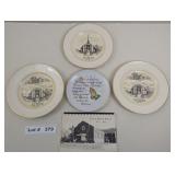 CORINTH BAPTIST CHURCH PLATES, BOOK, AND PRAYER PL