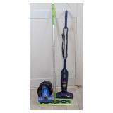 BISSELL 3WAY BAGLESS VACUME, SHARK HANDHELD VACUME