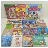 DISNEY AND OTHER CHILDRENS RECORDS AND AUDIO BOOKS