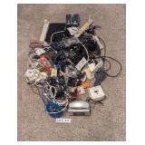 ASSORTED ELECTRICAL ITEMS - PHONES, SURGE PROTECTO